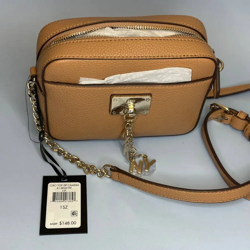 NEW DKNY Cleo Top Zip Camera Handbag - Picture 5 of 5
